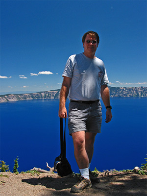 Craig at Crater Lake - Summer 06